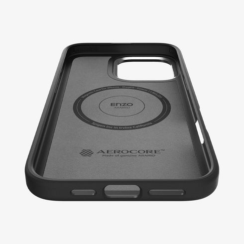 כיסוי לסדרת iPhone 16 מבית Spigen Enzo Aramid (MagFit)